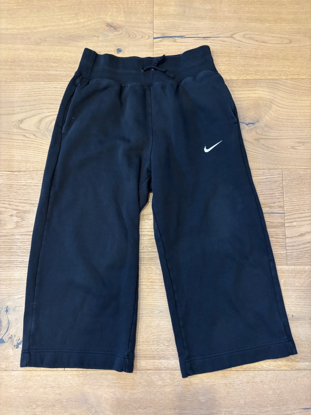 Nike Phoenix Wide Leg Sweatpants, Cropped, M